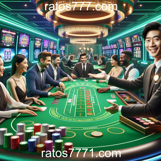 Descubra o Mundo do Casino ao Vivo em Ratos777.com